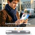 Custodia magnetica per iPhone Duo con protezione per lo schermo in vetro temperato e protezione per l\'obiettivo della fotocamera - Bianca