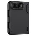 Custodia Nillkin Super Frosted Shield Fold per iPhone Duo - Nera