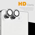 Set di protezioni per obiettivi della fotocamera iPhone Duo Northjo - Argento