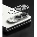 Protezione dell\'obiettivo della fotocamera con copertura completa iPhone Duo Ringke - 2 pz. - Nero / trasparente