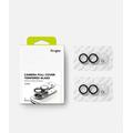 Protezione dell\'obiettivo della fotocamera con copertura completa iPhone Duo Ringke - 2 pz. - Nero / trasparente