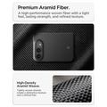 Custodia MagSafe iPhone Duo Spigen AirSkin Aramid Mag - Nera