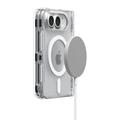 Custodia iPhone Duo Spigen MagFit Ultra Hybrid Pro - Chiara / Bianca