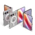 Custodia iPhone Duo Spigen MagFit Ultra Hybrid Pro - Chiara / Bianca