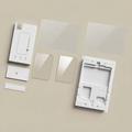 Protezione per schermo 4 in 1 iPhone Duo Tech-Protect Easy Set Foil & Glass Fit+ - Trasparente