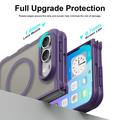 Custodia MagSafe UltraGuard Matte per iPhone Duo - Viola scuro