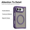 Custodia MagSafe UltraGuard Matte per iPhone Duo - Viola scuro