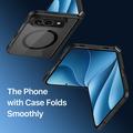 Custodia ibrida Dux Ducis Aimo compatibile con MagSafe per iPhone Fold - Nera