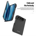 Custodia magnetica Dux Ducis Vyne per iPhone Duo con protezione per la cerniera
