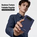 Custodia magnetica Dux Ducis Vyne per iPhone Duo con protezione per la cerniera - Blu