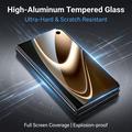 iPhone Fold Protezione dello schermo in vetro temperato a copertura totale - 9H - Bordo nero