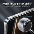 iPhone Fold Protezione dello schermo in vetro temperato a copertura totale - 9H - Bordo nero