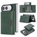 Custodia portafoglio magnetica a tre ante per iPhone Duo - Verde