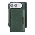 Custodia portafoglio magnetica a tre ante per iPhone Duo - Verde