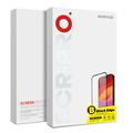 Protezione per schermo in vetro ad alto contenuto di alluminio e silicio per iPhone Duo Northjo A+ – 0.3mm, 9H - Nero