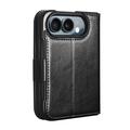 Custodia in pelle a portafoglio iPhone Duo Qialino Classic