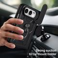 Custodia ibrida con anello rotante e protezione per fotocamera per iPhone Duo