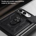 Custodia ibrida con anello rotante e protezione per fotocamera per iPhone Duo