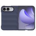 Cover in TPU Rugged per iPhone Duo - Blu Scuro