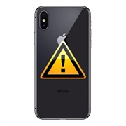Riparazione del Copribatteria per iPhone X - incl. cornice