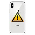 Riparazione del Copribatteria per iPhone X - incl. cornice - Color Argento