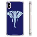 Custodia Ibrida per iPhone X / iPhone XS - Elefante