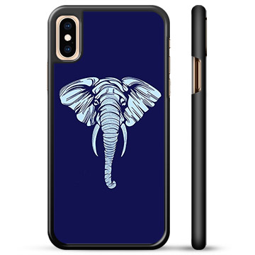 Cover Protettiva per iPhone X / iPhone XS - Elefante