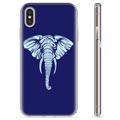 Custodia TPU per iPhone X / iPhone XS - Elefante