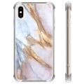 Custodia ibrida per iPhone X / iPhone XS - Marmo elegante