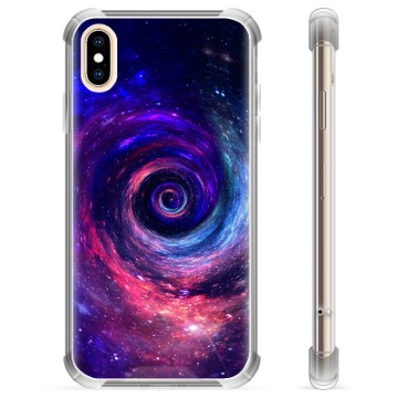 Custodia ibrida per iPhone X / iPhone XS - Galaxy