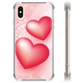 Custodia ibrida per iPhone XS Max - Amore