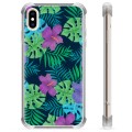 Custodia ibrida per iPhone XS Max - Fiore tropicale