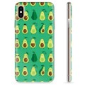 Custodia in TPU per iPhone X / iPhone XS - Motivo Avocado