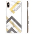 Custodia in TPU per iPhone XS Max - Marmo astratto