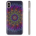 Custodia in TPU per iPhone XS Max - Mandala colorato
