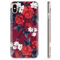 Custodia in TPU per iPhone XS Max - Fiori vintage