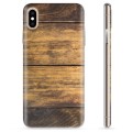 Custodia in TPU per iPhone XS Max - Legno
