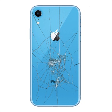 iPhone XR Back Cover Repair - Glass Only - Blu