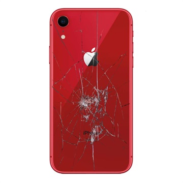iPhone XR Back Cover Repair - Glass Only - Rosso