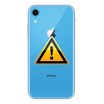 Riparazione del Copribatteria per iPhone XR - incl. cornice - Blu