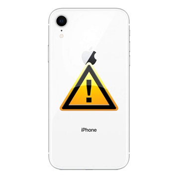 Riparazione del Copribatteria per iPhone XR - incl. cornice - Bianco