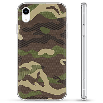 Custodia Ibrida per iPhone XR - Camouflage
