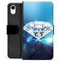 Custodia Portafoglio per iPhone XR - Diamante