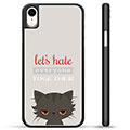 Cover protettiva per iPhone XR - Gatto arrabbiato