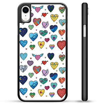 Cover protettiva per iPhone XR - Cuori