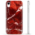 Custodia in TPU per iPhone XR - Marmo rosso