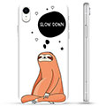 iPhone XR Custodia TPU - Slow Down
