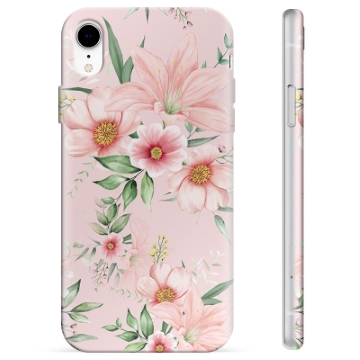 iPhone XR Custodia TPU - Fiori ad Acquerello