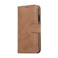 Custodia a portafoglio 2 in 1 in stile vintage per iPhone XR con coperchio rimovibile