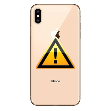 Riparazione del Copribatteria per iPhone XS Max - incl. cornice - Color Oro